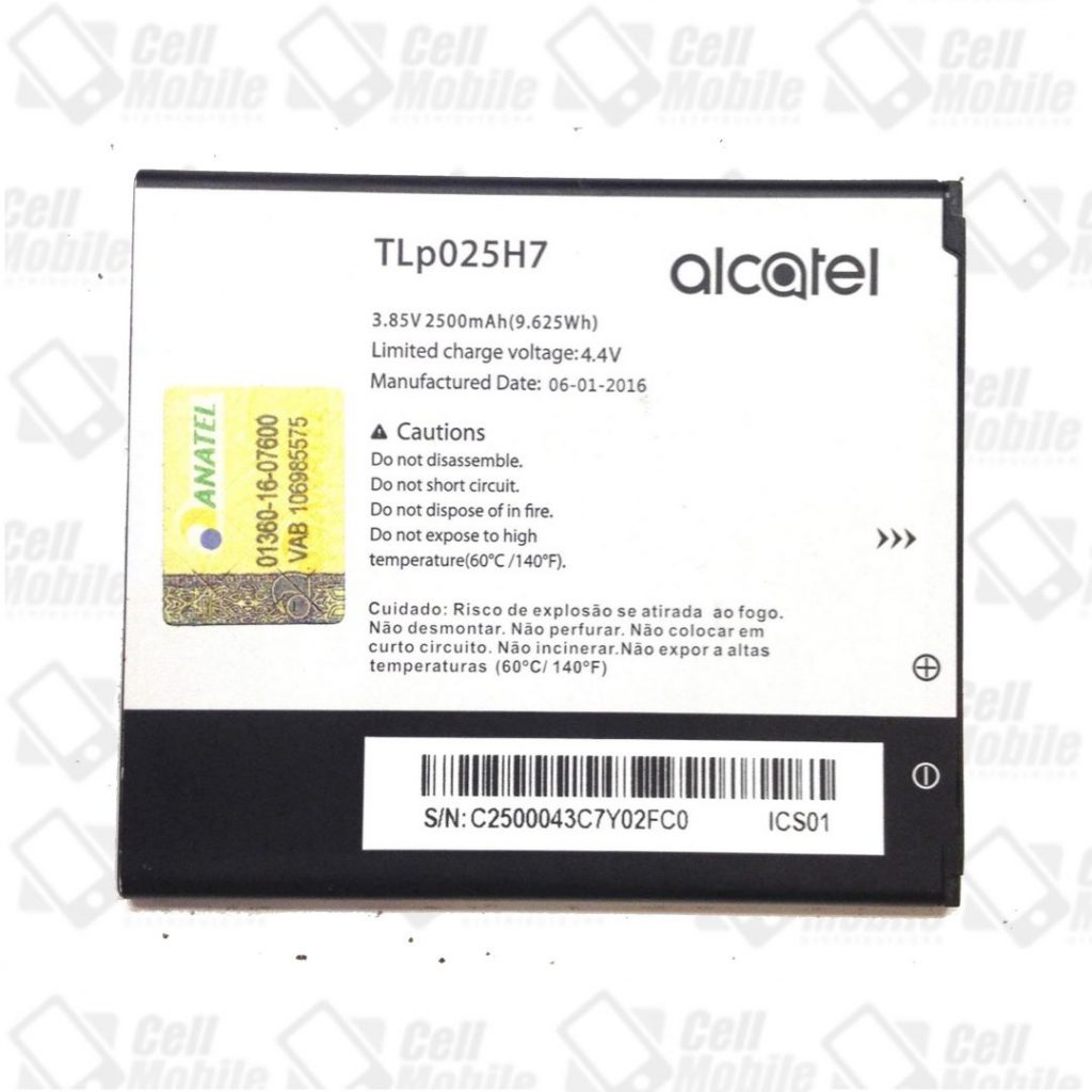 Аккумулятор для alcatel tli009aa